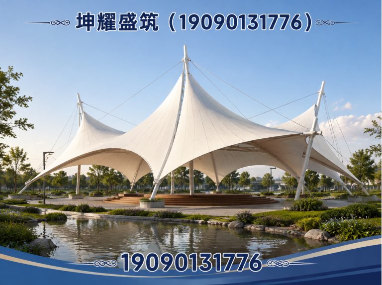 和静县膜结构施工展示图